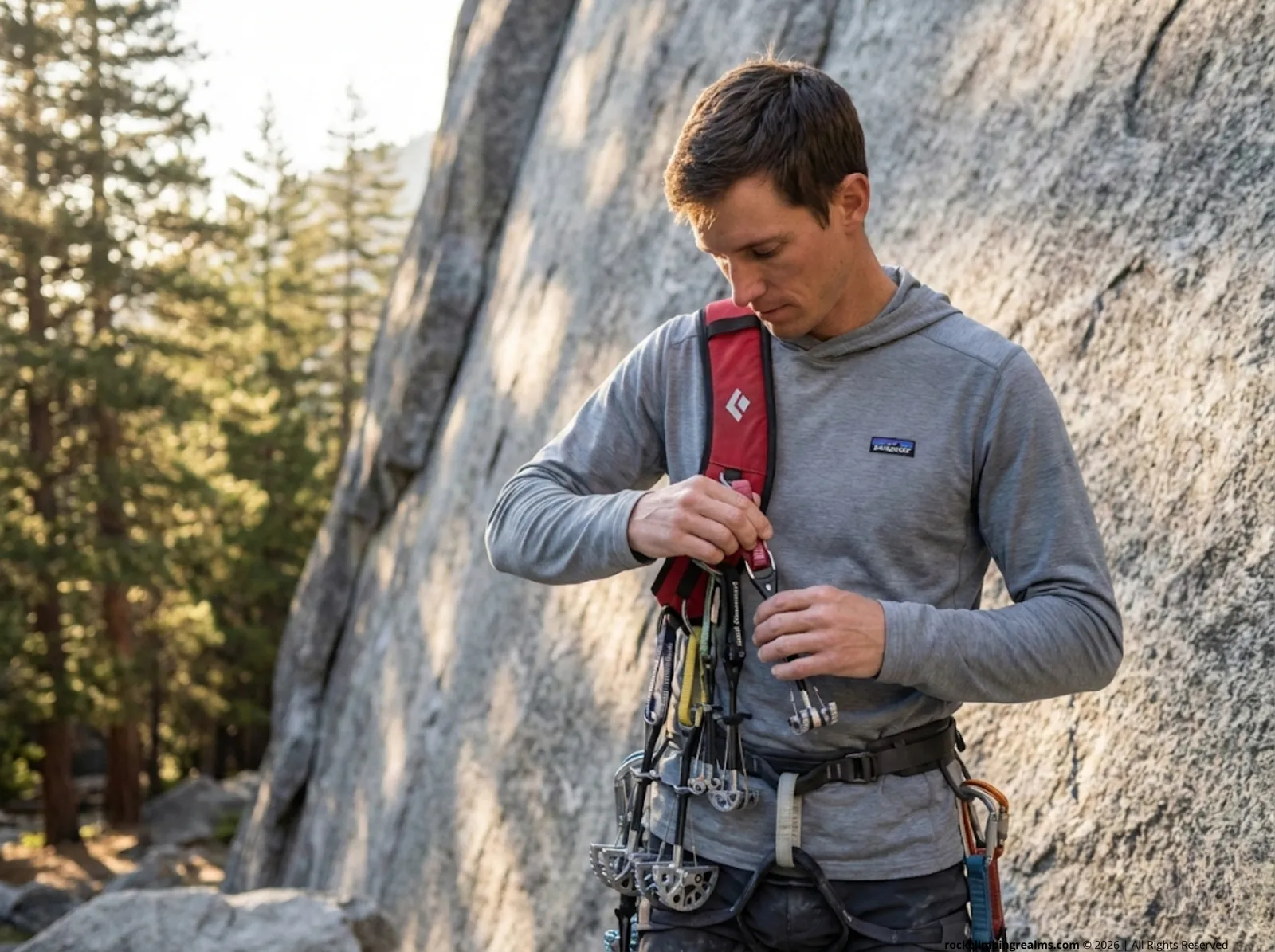 Black Diamond Padded Trad Gear Sling for Climbing