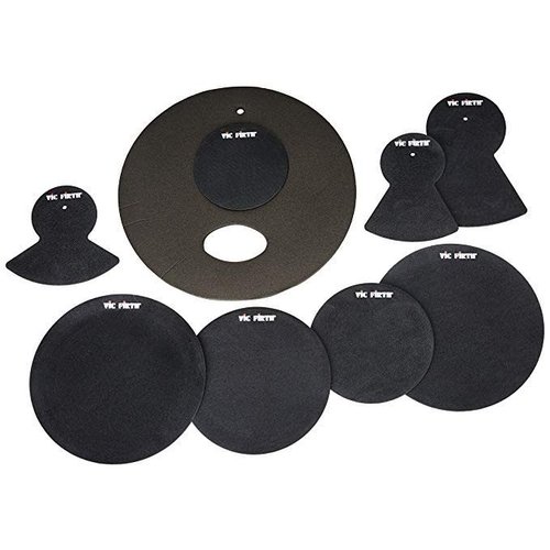 Vic Firth Vic Firth Drum and Cymbal Mute Package - 10, 12, (2) 14, 20 in, Hi Hats, and 2 Cymbal Mutes