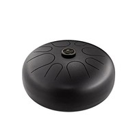 Meinl Sonic Energy Steel Tongue Drum - G-Major w/ Mallets & Bag - Black