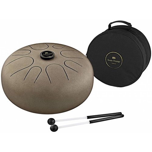 Sonic Energy Meinl Sonic Energy Steel Tongue Drum - A-Akebono w/ Mallets & Bag -Vintage Brown