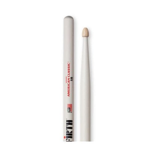 Vic Firth Vic Firth 5B White Wood Tip Hickory Drum Sticks Vic Firth Vic Firth 5B White Wood Tip Hickory Drum Sticks