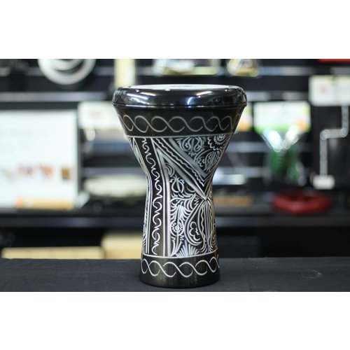 Meinl Meinl Soprano Aluminum Doumbek, Hand- Engraved Meinl Meinl Soprano Aluminum Doumbek, Hand- Engraved