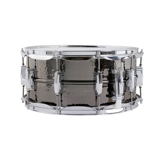 Ludwig Ludwig 6.5x14 in Hammered Black Beauty w/Imperial Lugs Ludwig Ludwig 6.5x14 in Hammered Black Beauty w/Imperial Lugs
