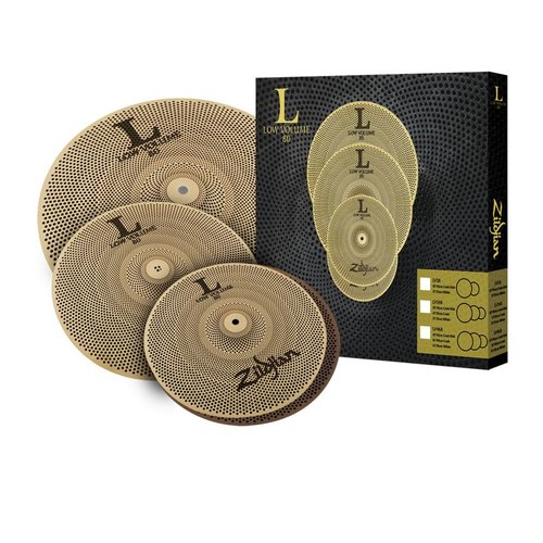 Zildjian Zildjian Low Volume 13/14/18 Cymbal Set Zildjian Zildjian Low Volume 13/14/18 Cymbal Set