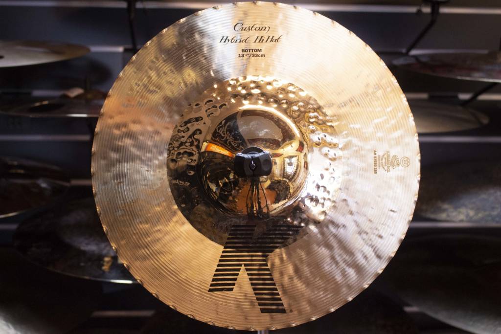 Zildjian 13 1/4 in Custom Hybrid Hi Hat - Rupp's Drums