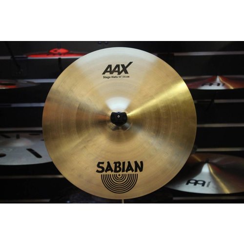 Sabian Sabian 14" AAX Stage Hi Hats Brilliant Finish Sabian Sabian 14" AAX Stage Hi Hats Brilliant Finish
