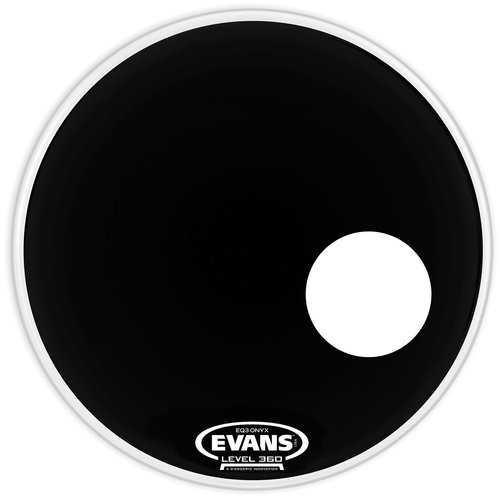 Evans Evans Onyx Resonant Bass Drumhead
