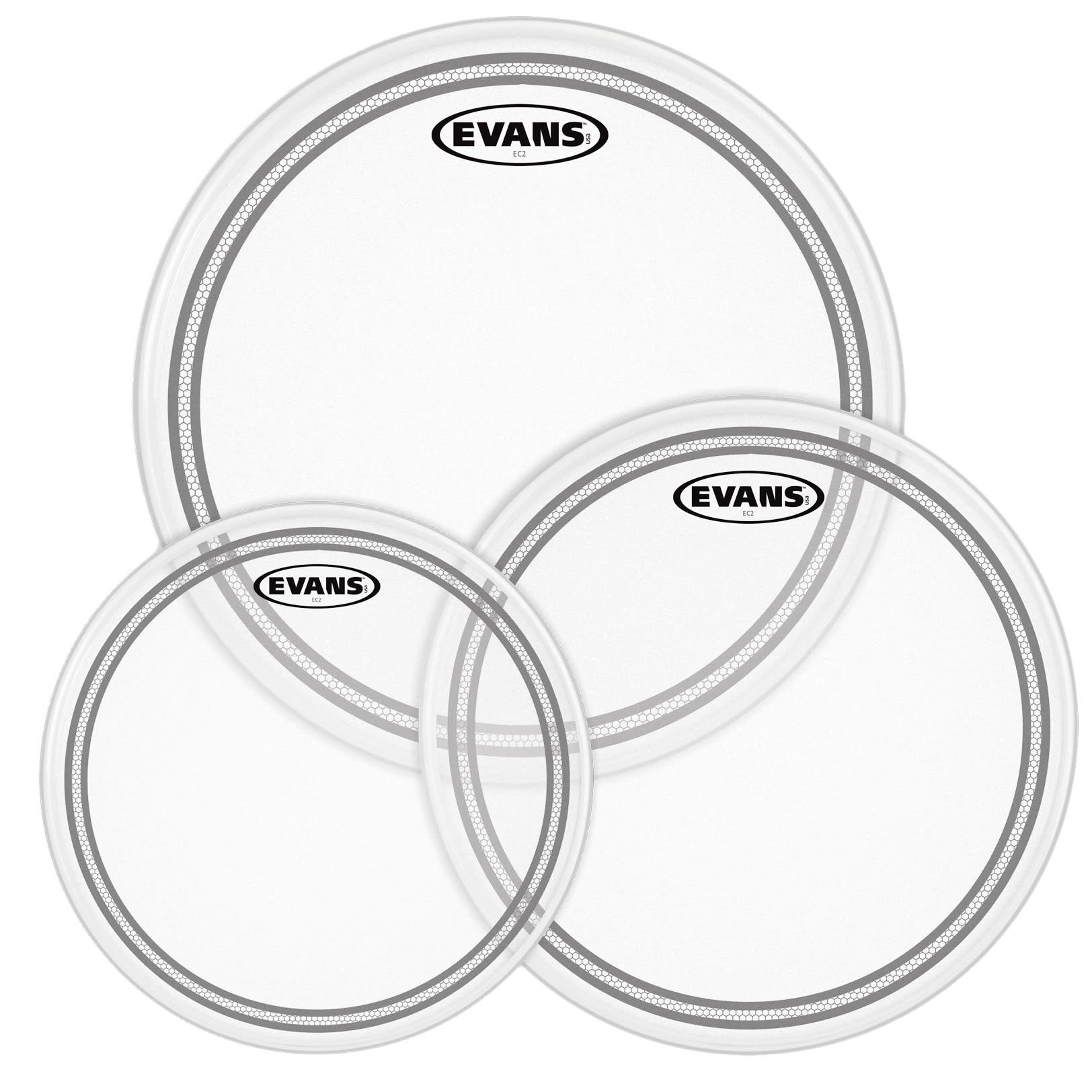 Evans EC2 Coated Drumhead Tompack Rupp's Drums