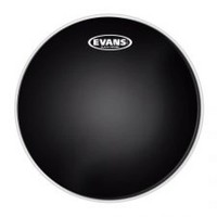 Evans Black Chrome Clear Drumhead