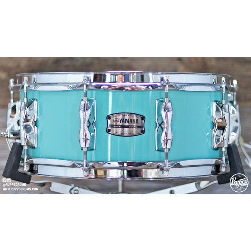 Yamaha Yamaha Recording Custom Birch 14 x 5.5 in Snare Drum in Surf Green Yamaha Yamaha Recording Custom Birch 14 x 5.5 in Snare Drum in Surf Green