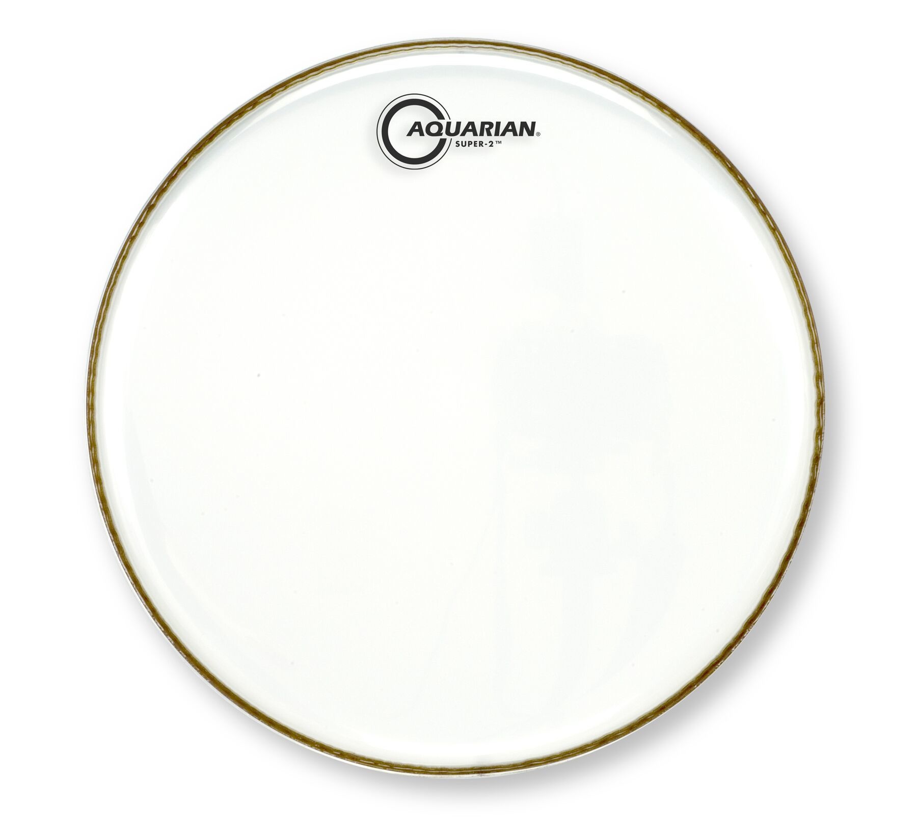 Aquarian 16/'/' Super-2 Clear Drumhead
