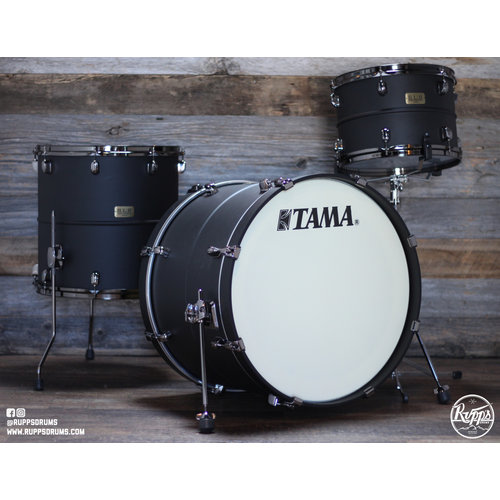Tama Tama S.L.P. Big Black Steel 3pc Shell Pack Tama Tama S.L.P. Big Black Steel 3pc Shell Pack