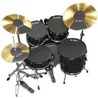 Vic Mutes Prepack w/ 10, 12,14,16, 22 in, Hi-hat and 2 Cymbals