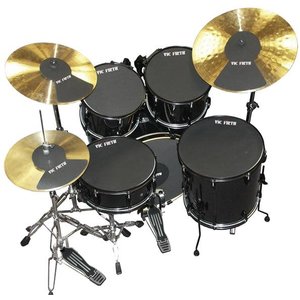 Vic Firth Vic Mutes Prepack w/ 10, 12,14,16, 22 in, Hi-hat and 2 Cymbals