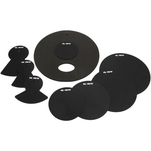 Vic Firth Vic Mutes Prepack w/ 10, 12,14,16, 22 in, Hi-hat and 2 Cymbals