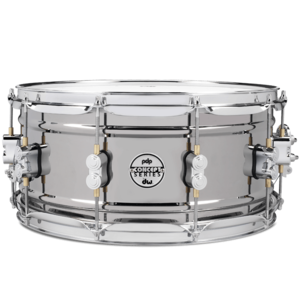 PDP PDP Concept 1mm Black Nickel Over Brass 6.5x14" Snare Drum