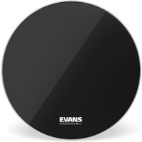 Evans EQ3 Resonant Bass Drumhead w/ No Port
