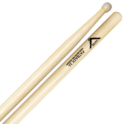 Vater Vater 3A Fat Back Nylon Tip Drum Sticks