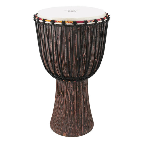 TYCOON Tycoon African Rope Tuned Lava Wood Finish Djembe TYCOON Tycoon African Rope Tuned Lava Wood Finish Djembe