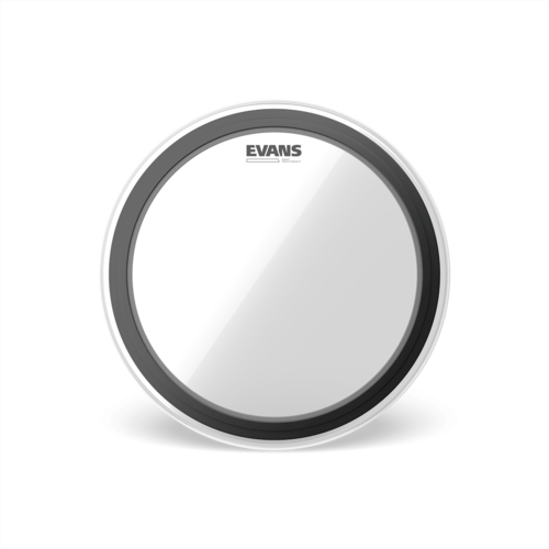 Evans Evans EMAD Heavyweight Batter Clear Bass Drumhead Evans Evans EMAD Heavyweight Batter Clear Bass Drumhead