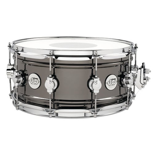 DW DW Design Series 6.5X14" Black Nickel Brass Chrome Snare Drum