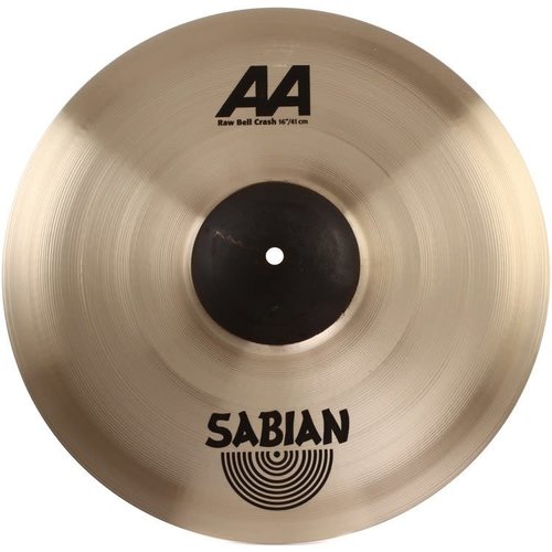 Sabian Sabian 16" AA Raw Bell Crash Brilliant Finish Sabian Sabian 16" AA Raw Bell Crash Brilliant Finish