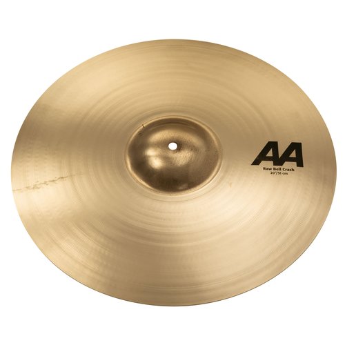 Sabian Sabian 20" AA Raw Bell Crash Brilliant Finish Sabian Sabian 20" AA Raw Bell Crash Brilliant Finish
