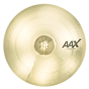 Sabian Sabian 21" AAX Raw Bell Dry Ride Brilliant Finish