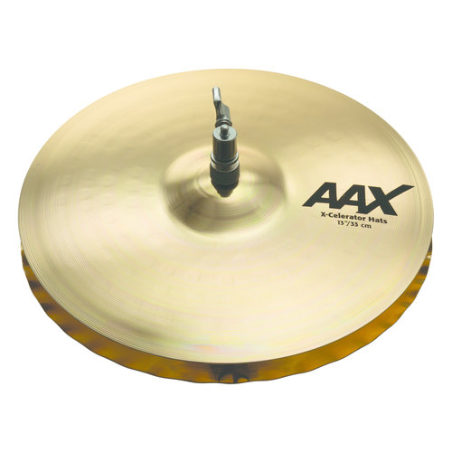 Sabian Sabian 13" AAX X-Celerator Hi-Hats Brilliant Finish Sabian Sabian 13" AAX X-Celerator Hi-Hats Brilliant Finish