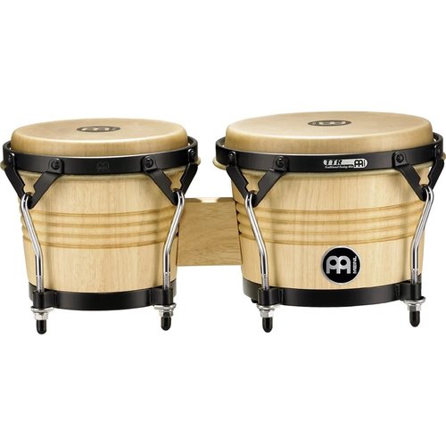 Meinl Meinl Artist Series Luis Conte Wood 6 3/4" & 8" Bongos Natural Meinl Meinl Artist Series Luis Conte Wood 6 3/4" & 8" Bongos Natural