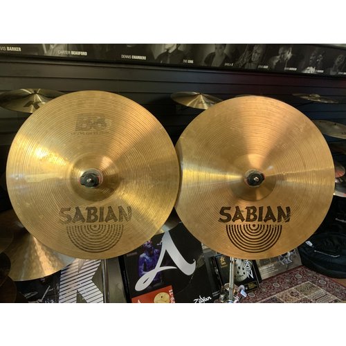 Sabian Used Sabian B8 14" Hi Hats Sabian Used Sabian B8 14" Hi Hats