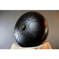 Meinl Sonic Energy Steel Tongue Drum - A Minor w/ Mallets & Bag - Black