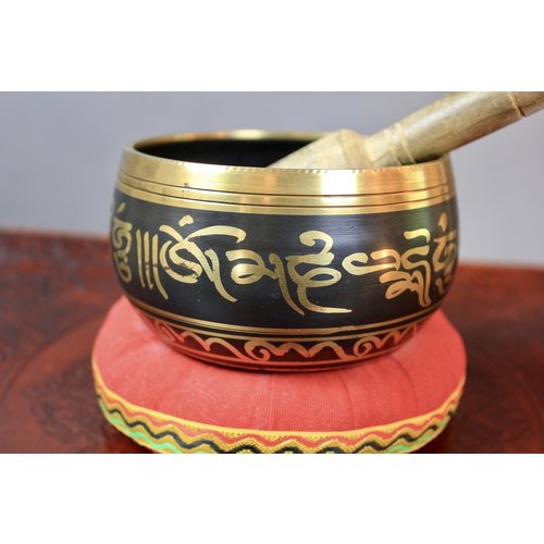 Dobani Decorated 3 3/4'' Singing Bowl Dobani Decorated 3 3/4'' Singing Bowl