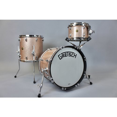 Gretsch Gretsch Broadkaster 3pc Bop Shellpack - Vintage Champagne Sparkle Gretsch Gretsch Broadkaster 3pc Bop Shellpack - Vintage Champagne Sparkle