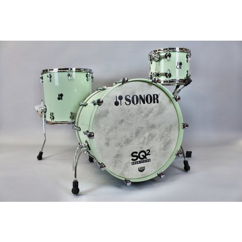 Sonor Sonor SQ2 3pc Vintage Maple Shellpack - Pastel Green Sonor Sonor SQ2 3pc Vintage Maple Shellpack - Pastel Green