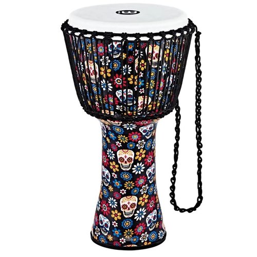 Meinl Meinl 12" Travel Djembe - Day Of The Dead Meinl Meinl 12" Travel Djembe - Day Of The Dead