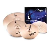 Zildjian I Series Essentials Plus Pack: 13" HiHat, 14" Crash, 18" Crash/Ride