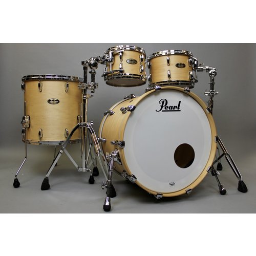 Pearl Pearl Masters Maple/Gum 4pc Shell Pack - Hand Rubbed Natural Maple Pearl Pearl Masters Maple/Gum 4pc Shell Pack - Hand Rubbed Natural Maple