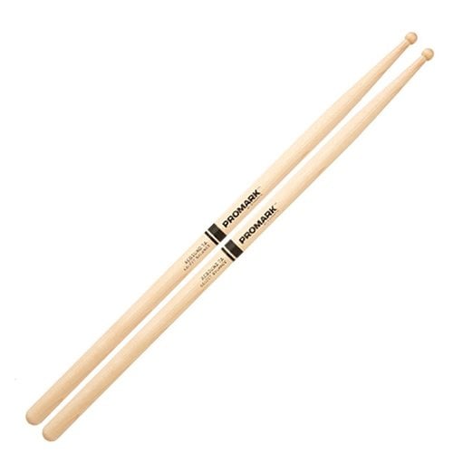 Promark Promark Finesse Rebound 7A Maple Select Balance Wood Tip Round Drum Sticks