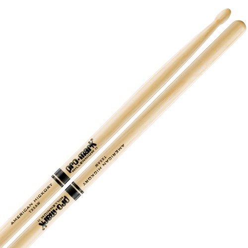 Promark ProMark Classic Forward 5A Hickory Drumstick, Oval Wood Tip