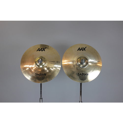 Sabian Used Sabian AAX X-plosion 16" Cymbal Vote Hi-Hats Sabian Used Sabian AAX X-plosion 16" Cymbal Vote Hi-Hats