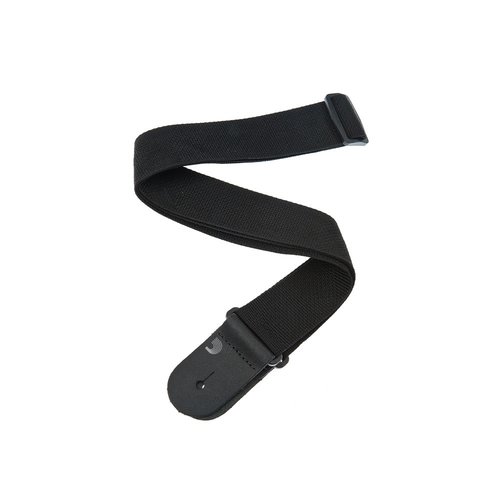 D'Addario Polypropylene Guitar Strap, Black D'Addario Polypropylene Guitar Strap, Black