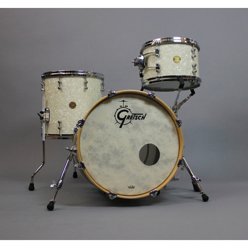 Gretsch Used Gretsch New Classic 3pc Bop Shell Pack-Ivory Marine Pearl Gretsch Used Gretsch New Classic 3pc Bop Shell Pack-Ivory Marine Pearl
