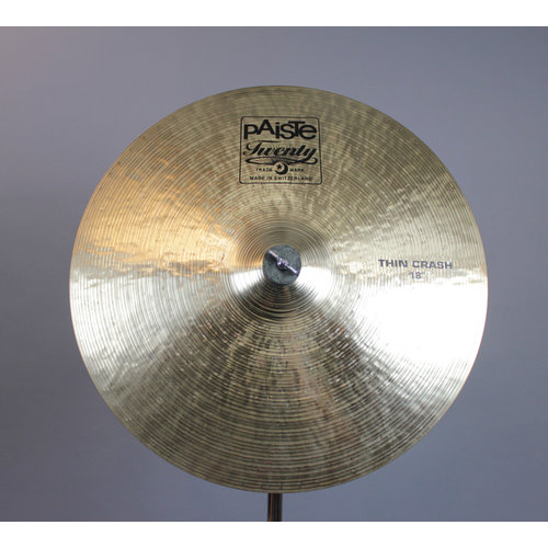 Paiste Used Paiste 18" Twenty Thin Crash Paiste Used Paiste 18" Twenty Thin Crash