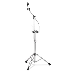 DW DW 9000 Series Double Tom Stand w/934 Cymbal Boom Arm