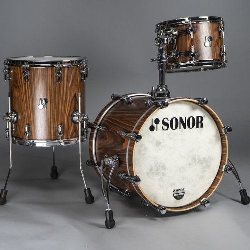 Sonor Sonor SQ2 Medium Maple 3pc Bop Shell Pack-Rosewood Veneer Sonor Sonor SQ2 Medium Maple 3pc Bop Shell Pack-Rosewood Veneer