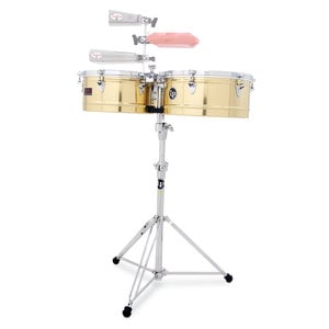 LP LP  13" and 14" Prestige Timbales - Brass