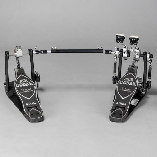 Tama Used Tama Iron Cobra Double Pedal (w/case) Tama Used Tama Iron Cobra Double Pedal (w/case)