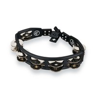 LP Cyclops Mounted Tambourine - Black with Steel Jingles