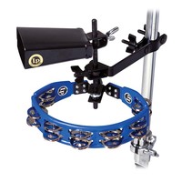 LP Cyclops Tambourine with City Cowbell and Mount Pack